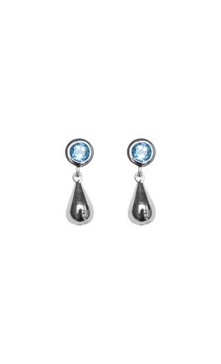 Droplet Topaz Studs