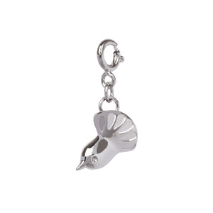 Fantail Clip On Charm Sterling Silver