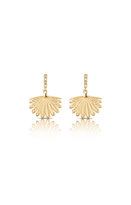 Rocked Fan Tail Midi Earrings