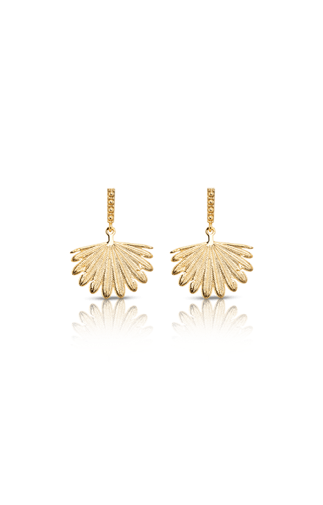 Fan Tail Midi Earrings