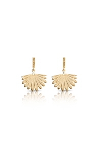 Fan Tail Midi Earrings