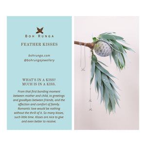 Feather Kisses Pendant + Bracelet Gift Set