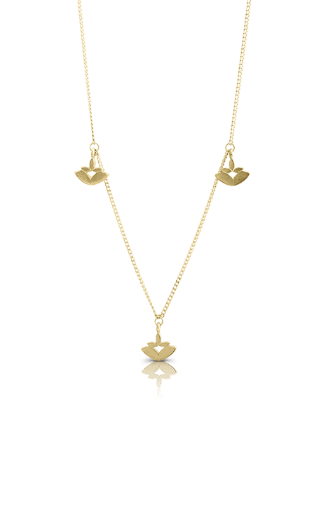 Lotus Little Flower Trio Pendant