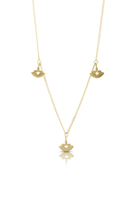 Lotus Little Flower Trio Pendant