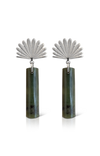 Pounamu Piwakawaka Drop Earring