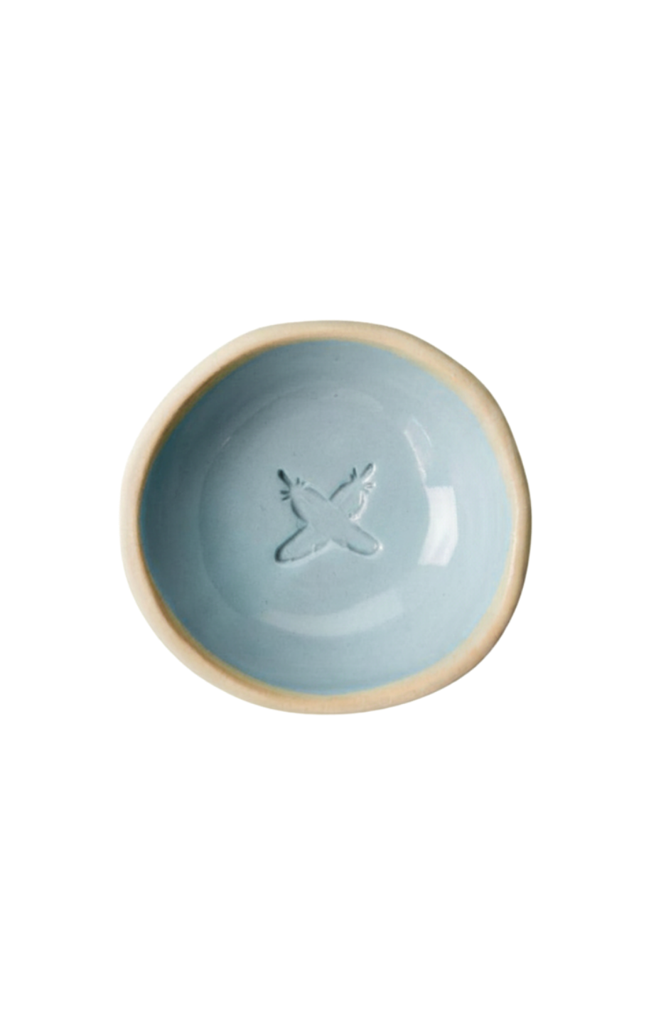 Feather Kiss Ceramic Dish