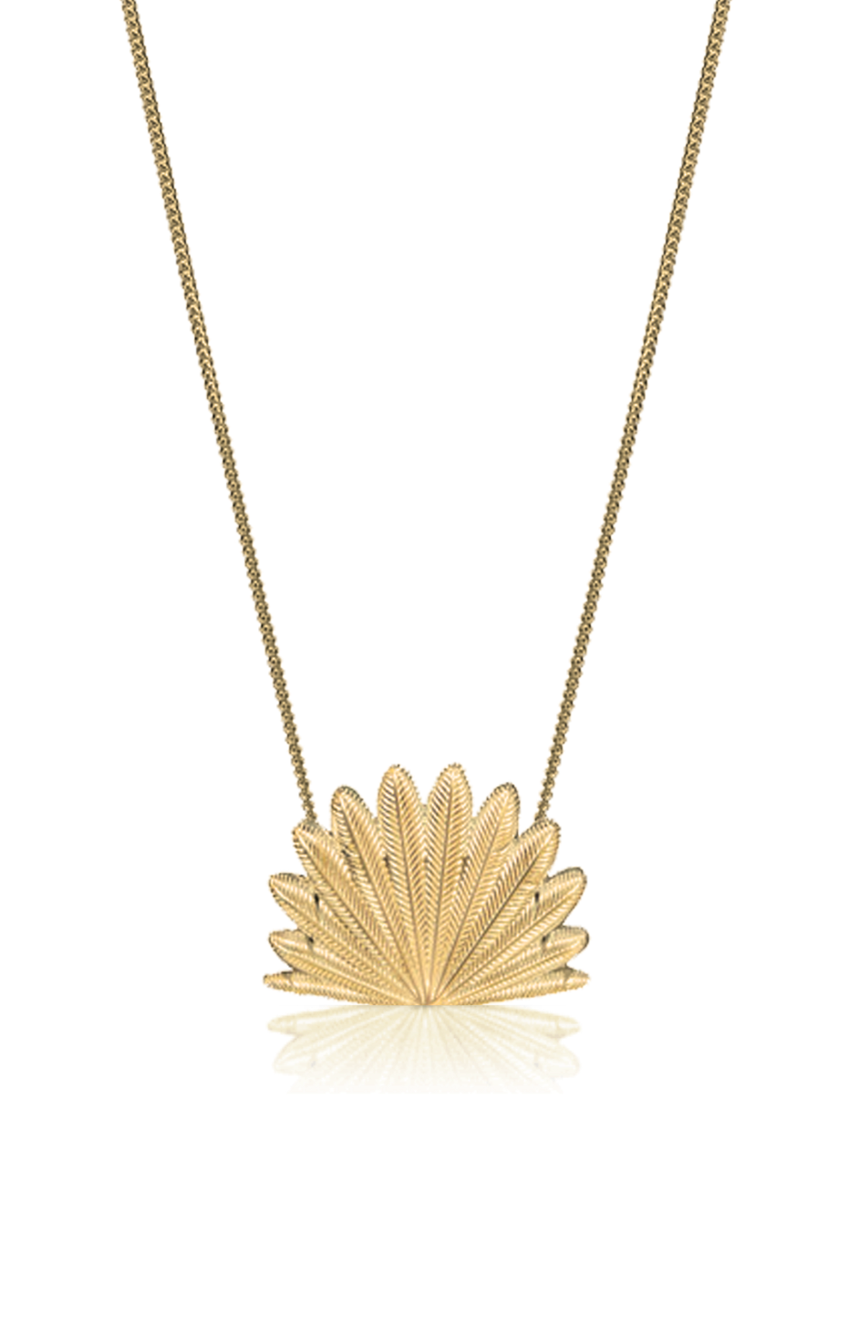 Fan Tail Sunrise Locket