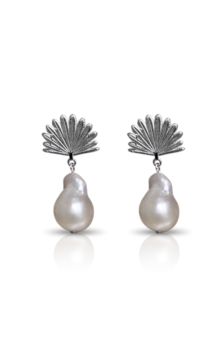 Pearl Piwakawaka Drop Earring