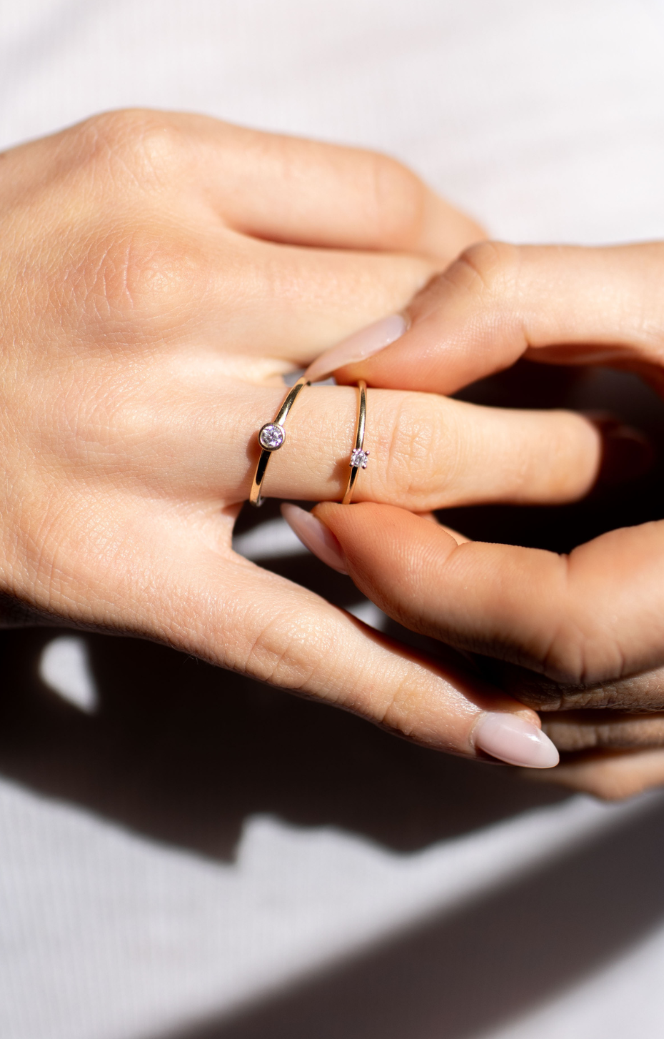 Essential Diamond Bezel Ring