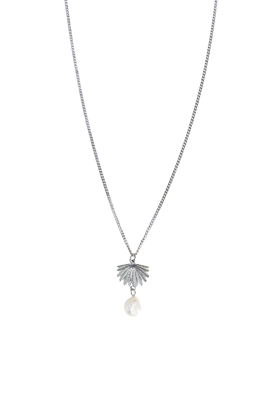 Fan Tail Pearl Pendant