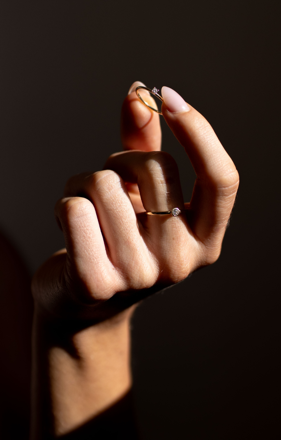 Essential Diamond Bezel Ring
