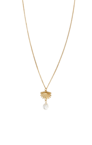 Fan Tail Pearl Pendant