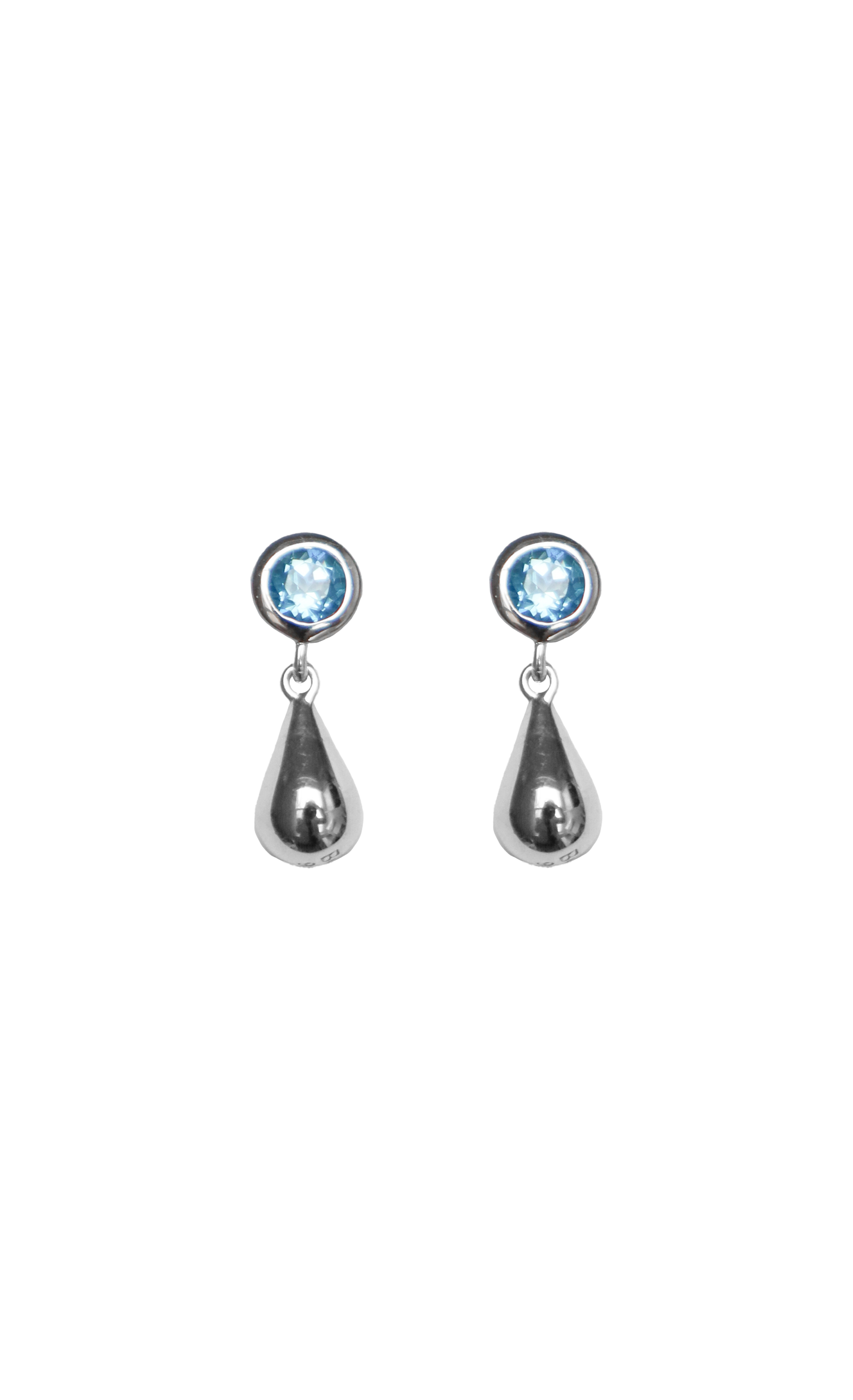 Droplet Topaz Studs