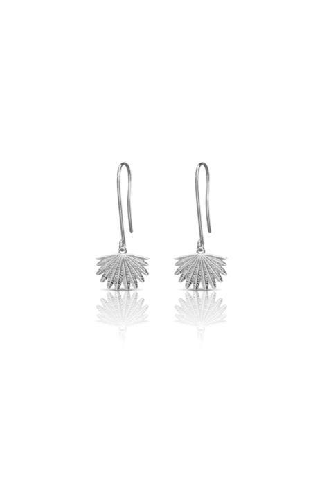 Mini Fan Tail Hook Earrings
