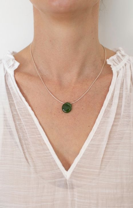 Pounamu Kiwi Pendant