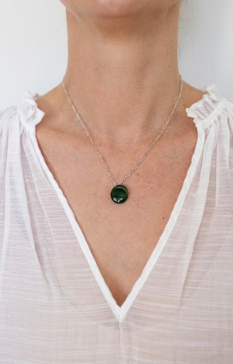 Pounamu Kiwi Pendant