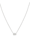 Essential Emerald Lab Diamond Necklace