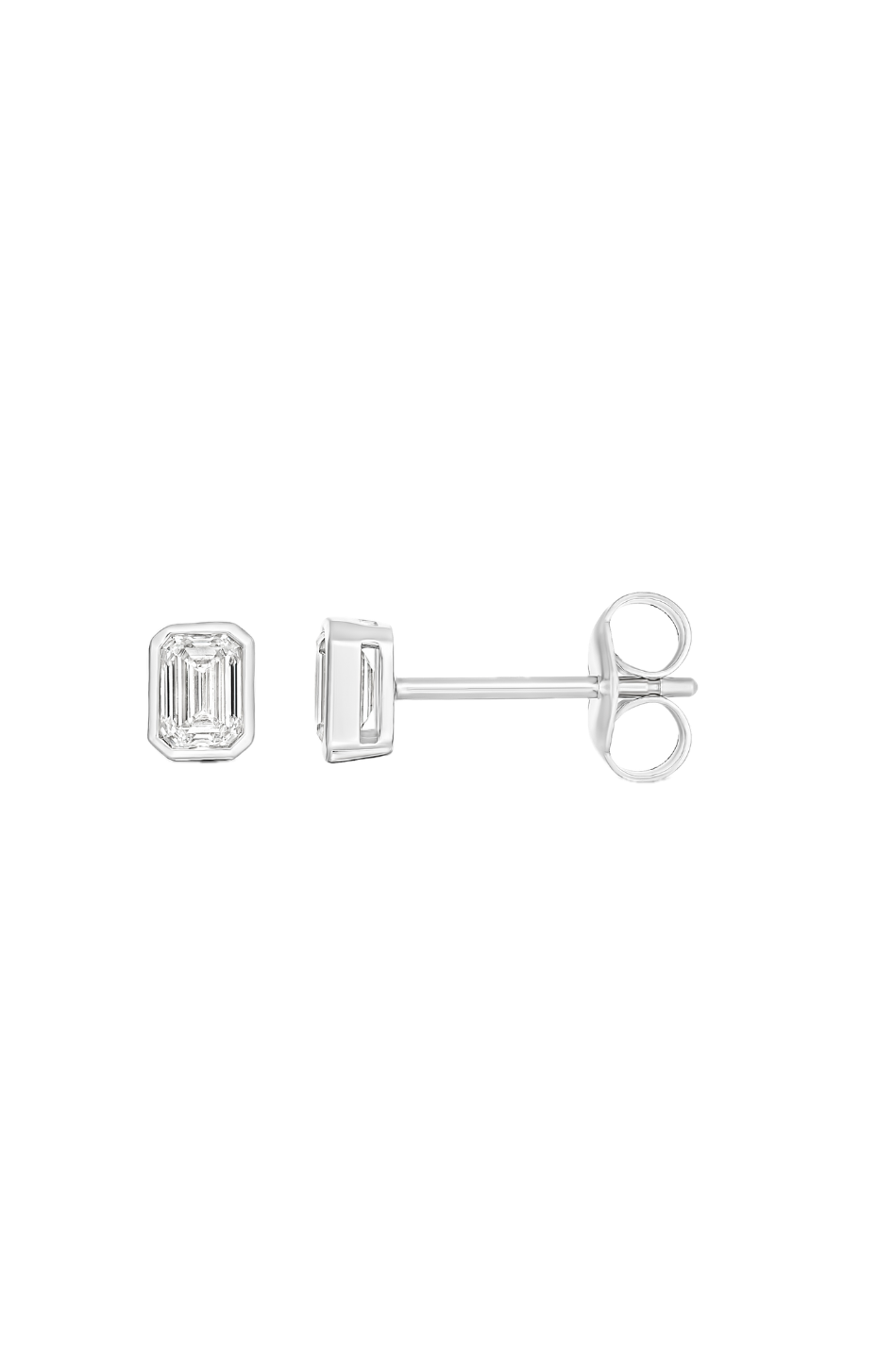 Essential Emerald Lab Diamond Studs – Boh Runga