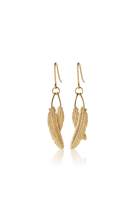 Duo Miromiro Feather Earrings