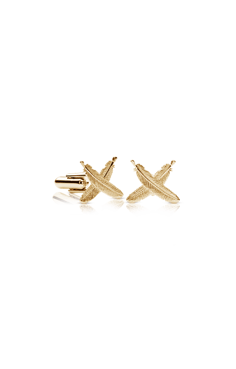 Feather Kisses Cufflinks