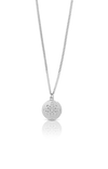 Starburst Button Pendant