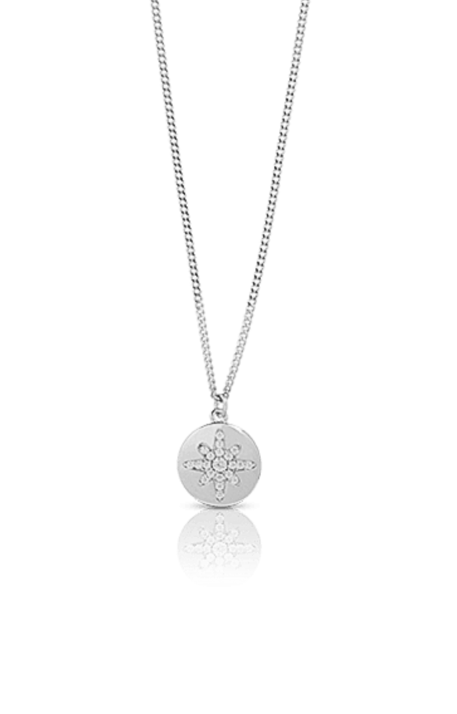 Starburst Button Pendant