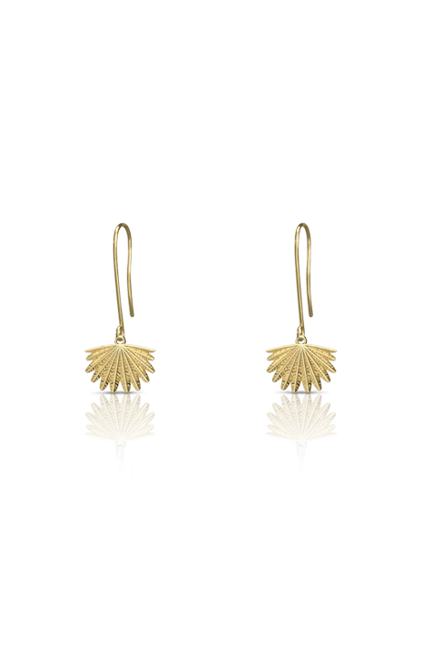 Mini Fan Tail Hook Earrings