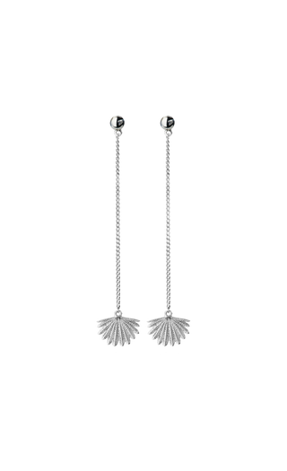 Mini Fan Tail Drop Earrings