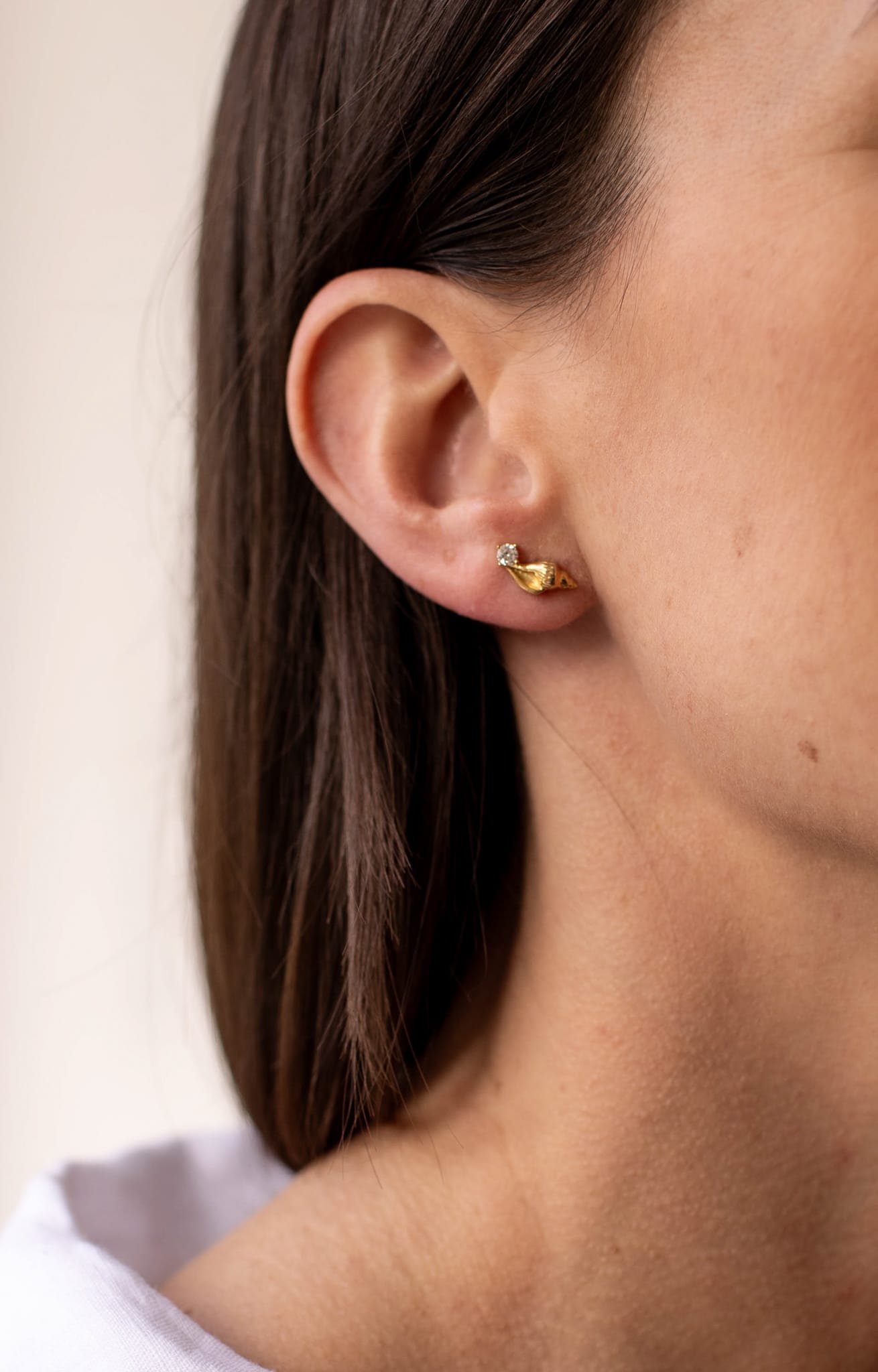 Pearly Shell Studs