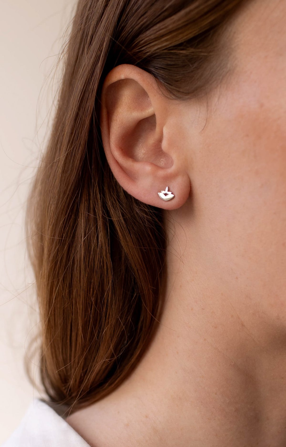 Lotus Little Flower Studs