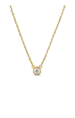 Essential Bezel Diamond Necklace