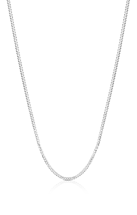 Fine Diamond Curb Chain