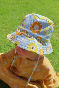 Marigold flower hat