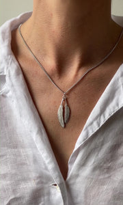 Duo Miromiro Feather Pendant