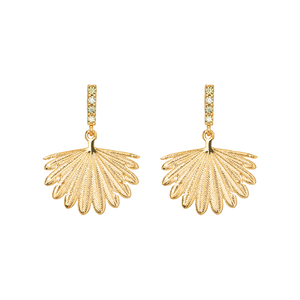 Rocked Fan Tail Midi Earrings