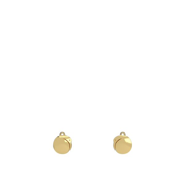 Gold Plate Petite Kiwi Charm