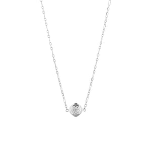 Mini Marigold Necklace Sterling Silver