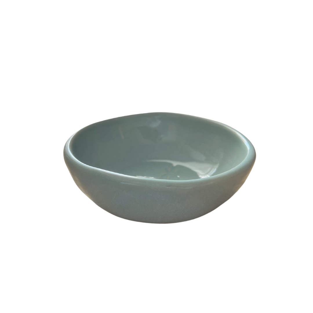 Ceramic Feather Kiss Jewellery Dish