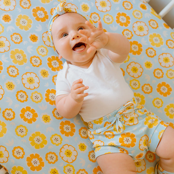 Marigold Fitted Cot Sheet